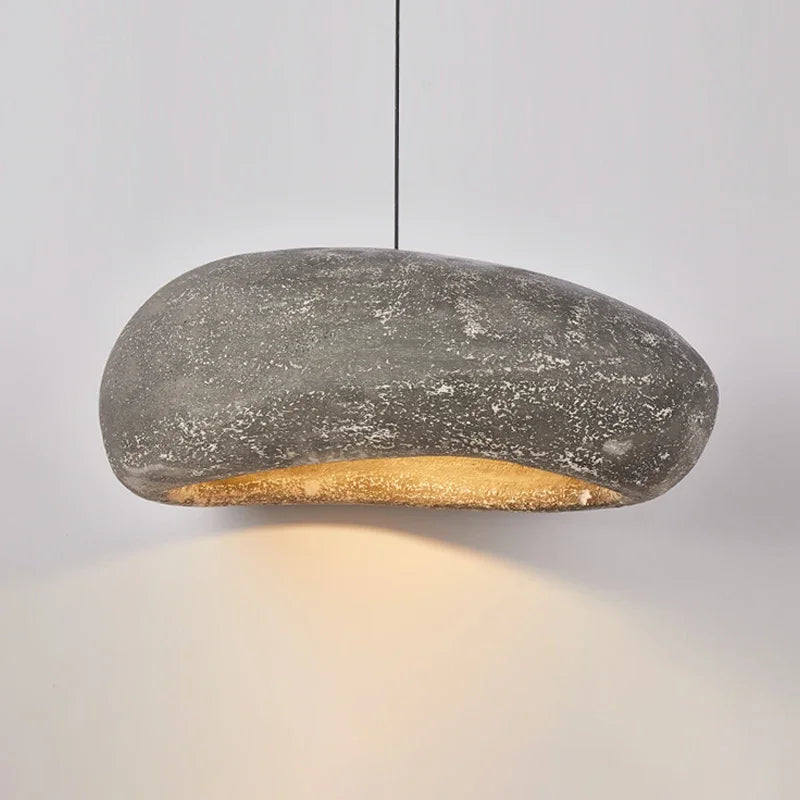 Afralia™ Wabi-Sabi Nordic Retro LED Pendant Light for Restaurant Bar Home Decor