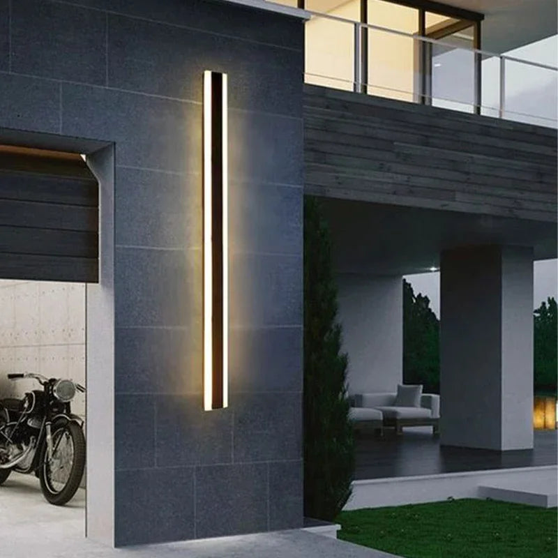 Afralia™ Outdoor Wall Lamp IP65 Waterproof LED Sconce Light for Garden Garage Yard