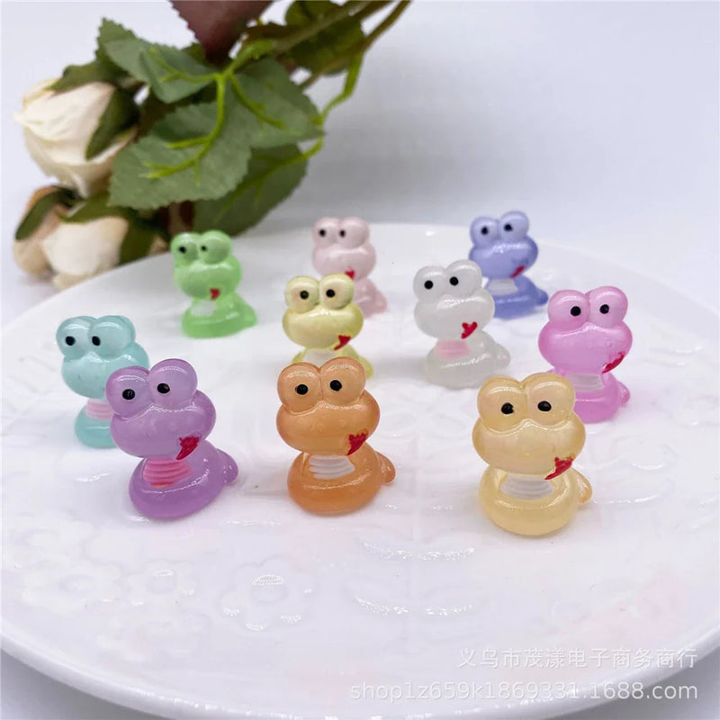 Afralia™ Kawaii Miniature Animal Figurines for Home Decor and Bookshelf Accessories