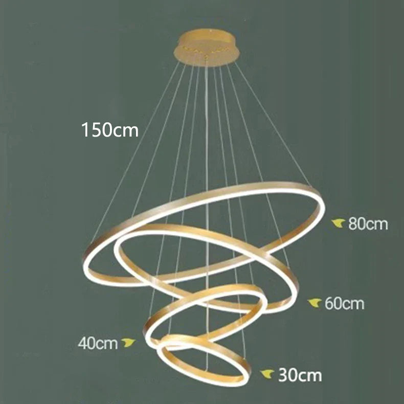 Afralia™ Modern Pendant Lights Indoor Dining Room Chandelier Ceiling Lamp