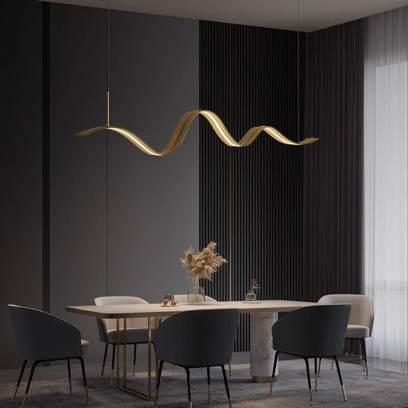 Afralia™ LED Pendant Light Chandeliers for Modern Living and Dining Room Decor