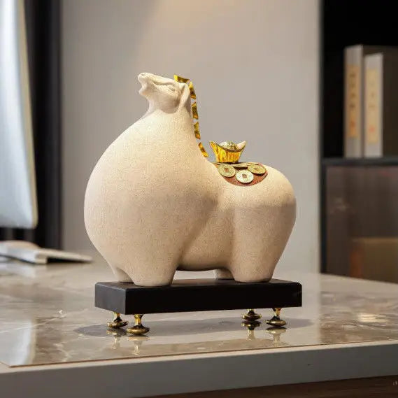 Afralia™ Horse Sculpture Figurine for Home Decor & Tabletop Ornament