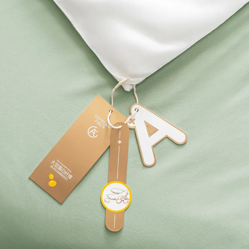 Afralia™ Summer Quilt: Super Soft Soya Fiber Filling, Breathable & Skin Friendly Blanket