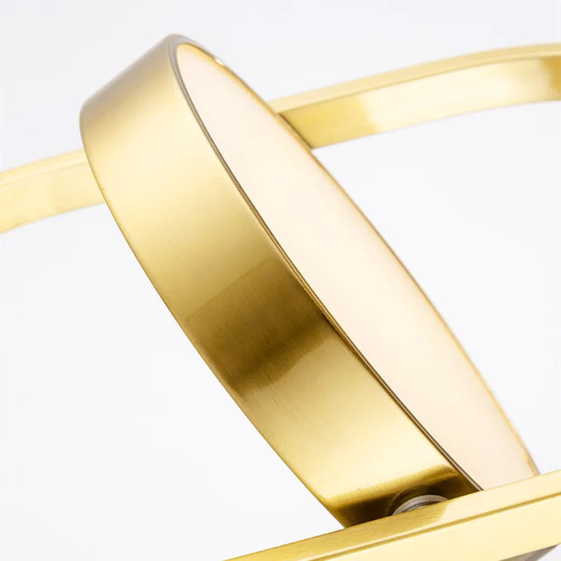 Afralia™ Magic Eye LED Pendant Chandelier for Dining Bedside Bar Home Decor