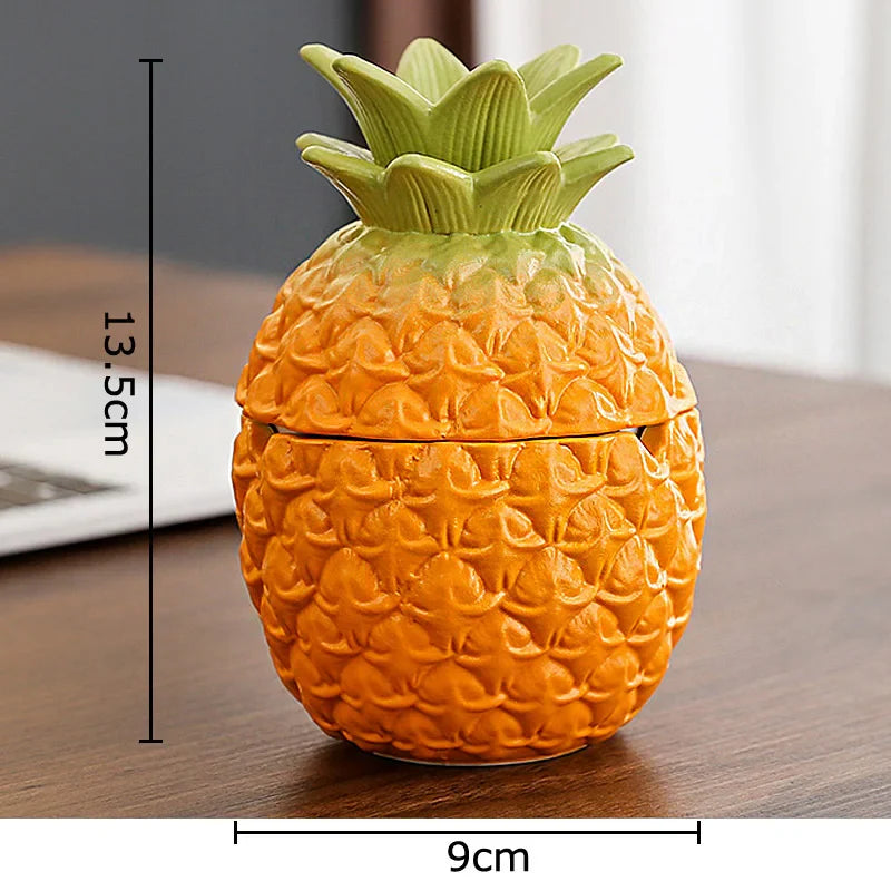 Afralia™ Pitaya Ceramic Ashtray - Smoking Accessory Gift for Him