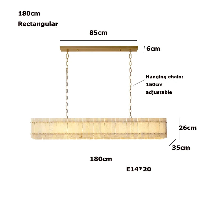 Afralia™ Modern Marble LED Chandelier, Dimmable E14 Light Fixture, Round Living Room Ceiling Light