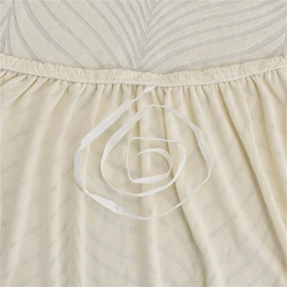 Afralia™ Waterproof 12 Colors Spandex Sofa Cover Slipcover with Leaf Pattern