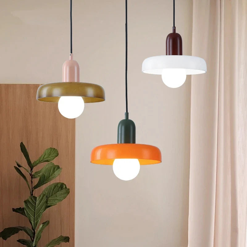 Nordic Glass Pendant Light Single Head Lamp for Indoor Decor by Afralia™