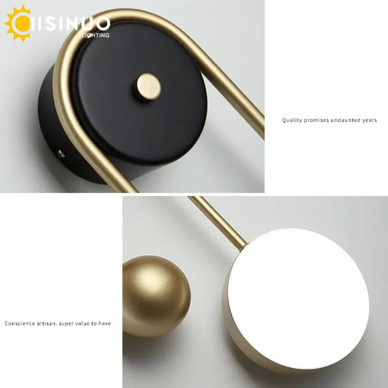 Afralia™ LED Wall Sconce for Stylish Home Decor