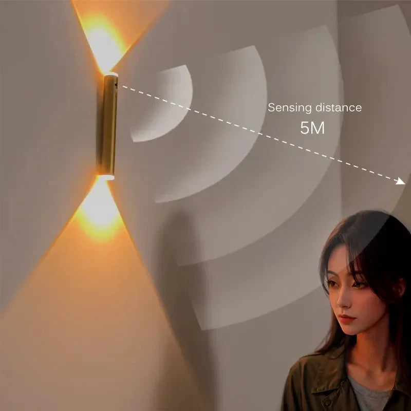 Afralia™ Rechargeable Magnetic Wall Lamp with Human Body Sensor