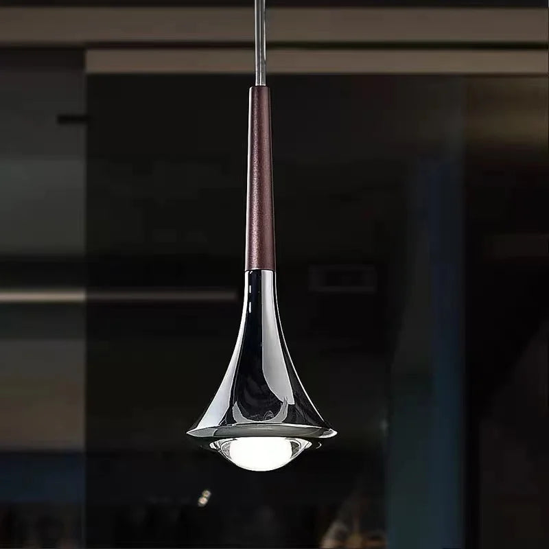 Afralia™ LED Rain Staircase Chandelier: Modern Nordic Design Indoor Lighting for Bar Island