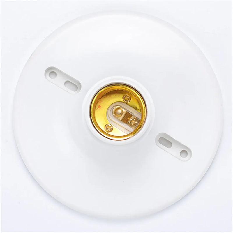 Afralia™ Plastic E27 Socket Outlet Box with Medium Base E26 Lamp Holder for Ceiling Lamp