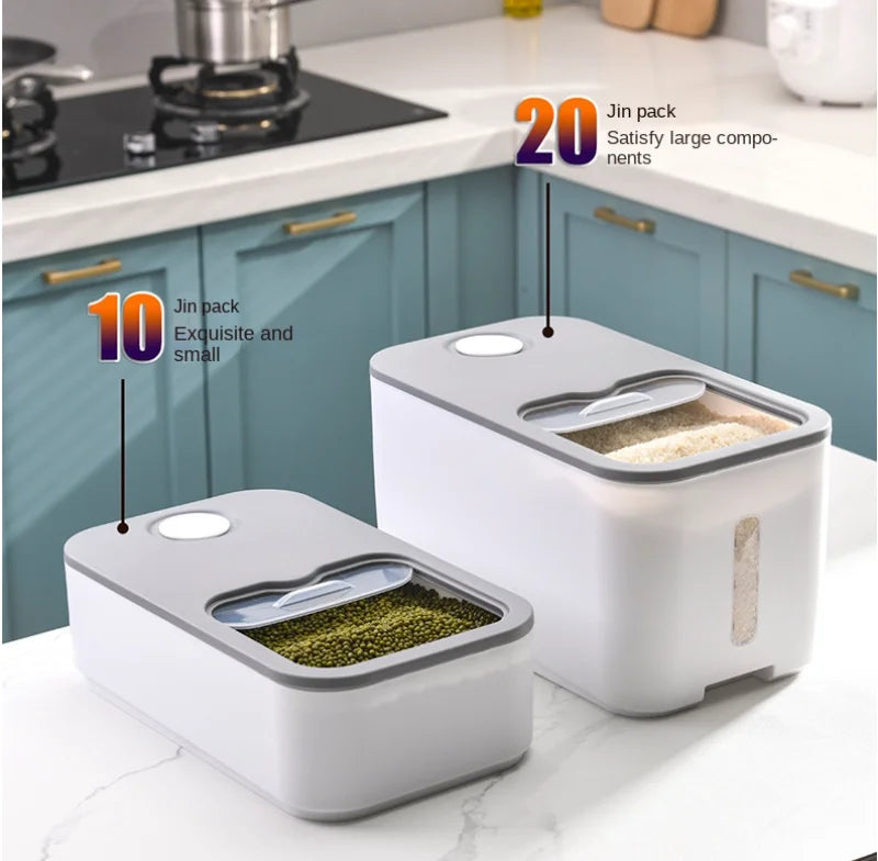 Afralia™ Rice Bucket Insect-proof Moisture-proof Grains Storage Container