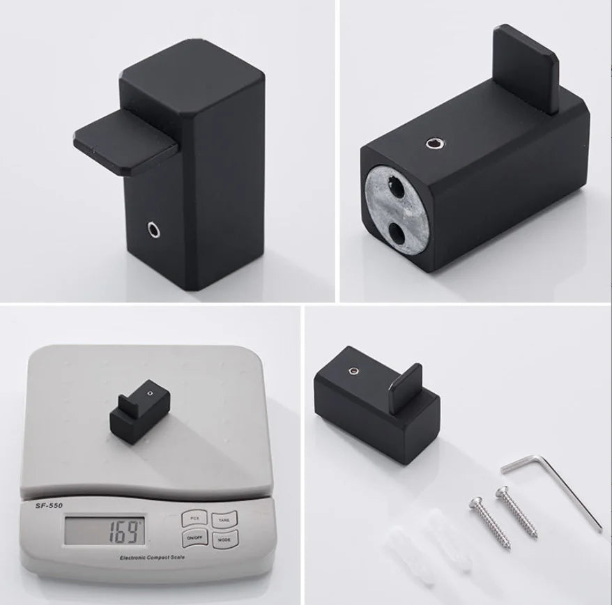 Afralia™ Stainless Steel Wall Towel Hook Bathroom Hardware Hooks