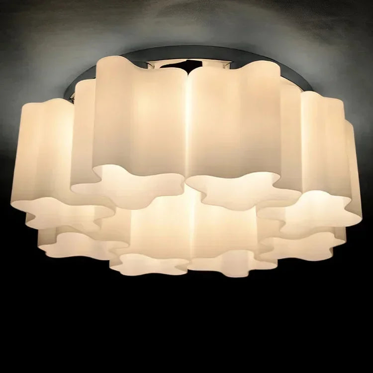 Afralia™ Modern Cloud Ceiling Lamp Pendant Light for Living Dining Room