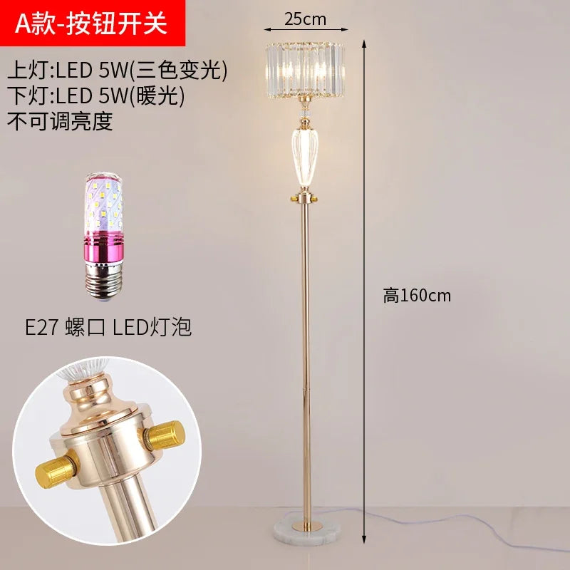 Afralia™ Crystal Desk Lamp: Modern High-End Decorative Bedside Light