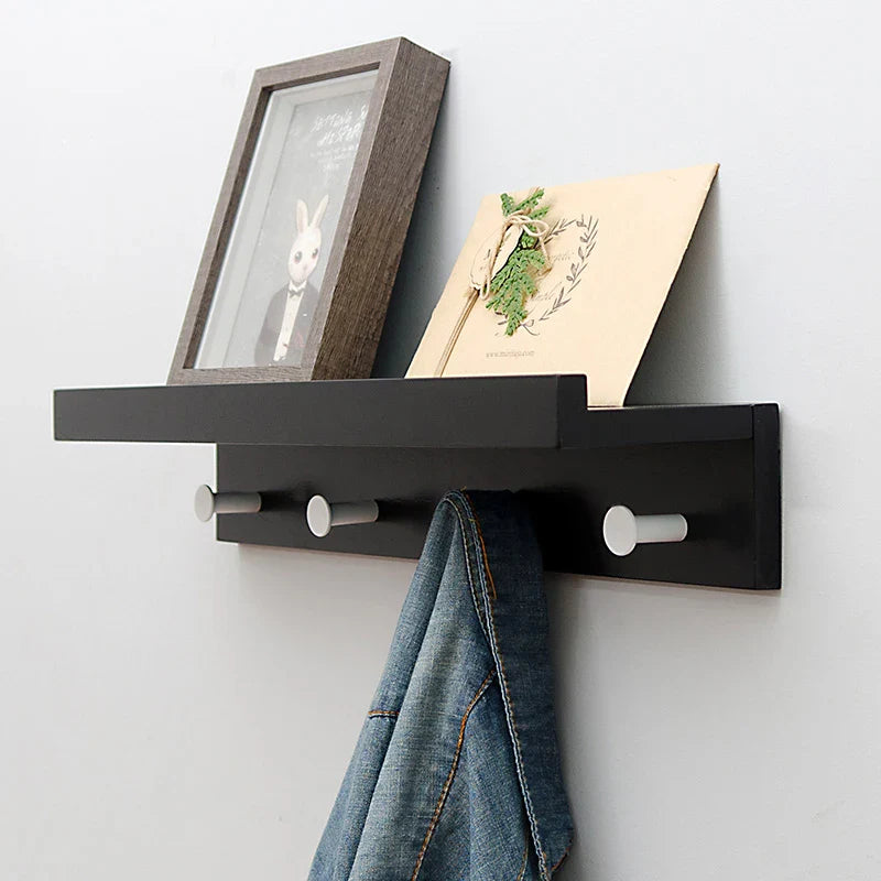 Afralia™ Wall Shelf Iron Partition Board Home Storage Rack