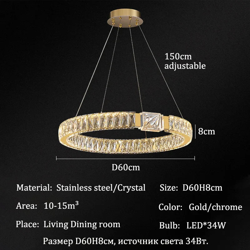 Afralia™ Crystal Chandeliers: Modern Luxury LED Lighting for Home, Living, Dining Room