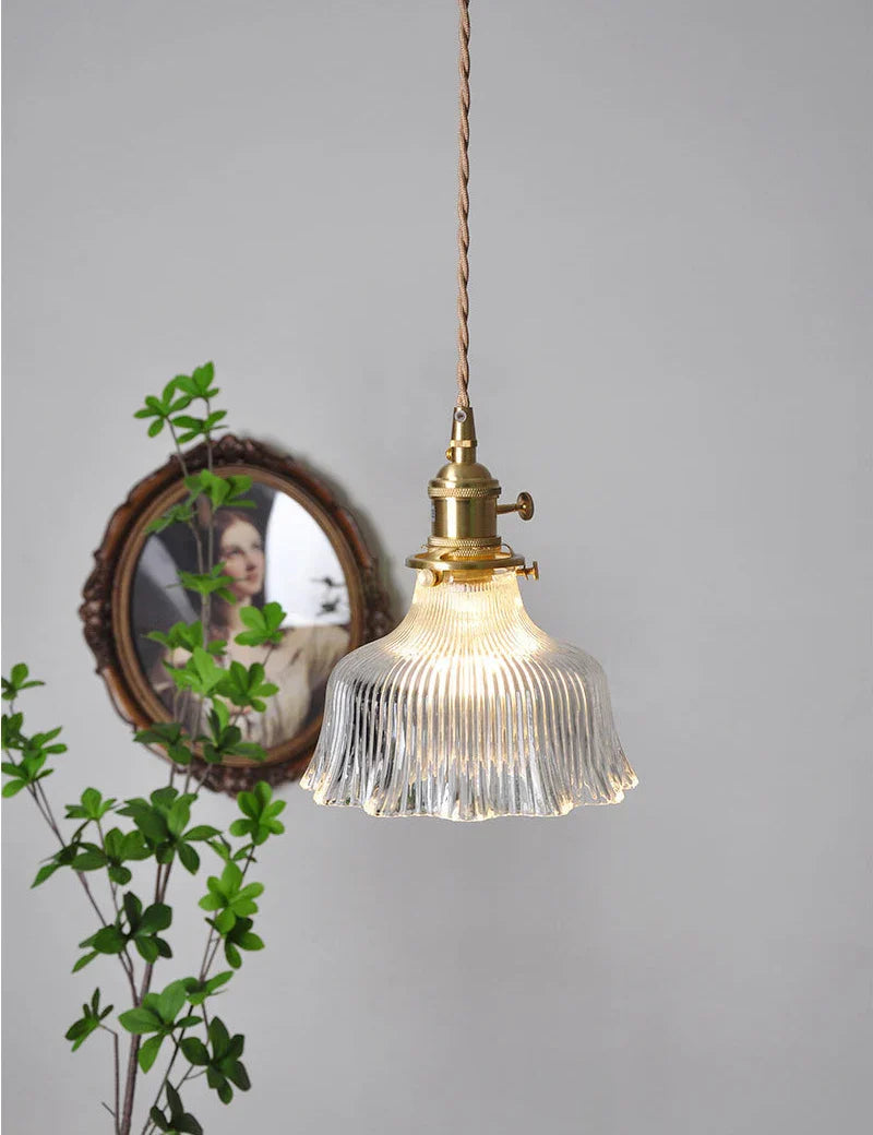 Afralia™ Nordic Glass Chandelier for Home Decor, Modern Ceiling Pendant Lamp