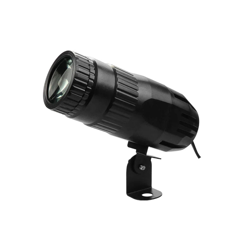 Afralia™ 15W RGBW LED Pinspot Beam Spotlights with Remote Control