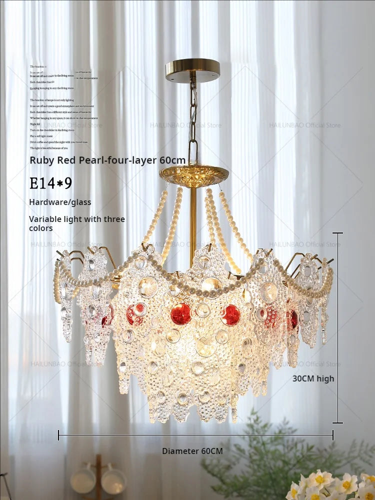 Afralia™ Crystal Chandelier: Elegant Retro Lighting for Bedroom, Dining, Living Room & Cloakroom