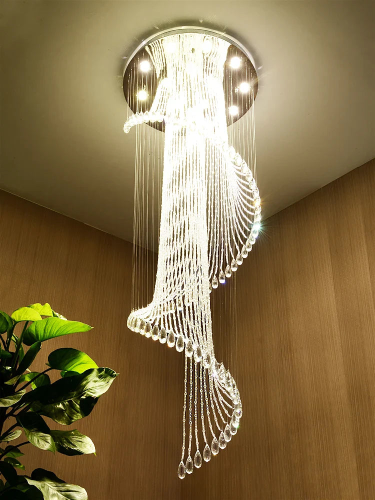 Afralia™ Rotating Villa Hollow Pendant Light