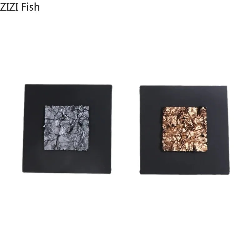 Afralia™ Gilded Fabric Wall Art Hanging Ornaments Modern Home Decor