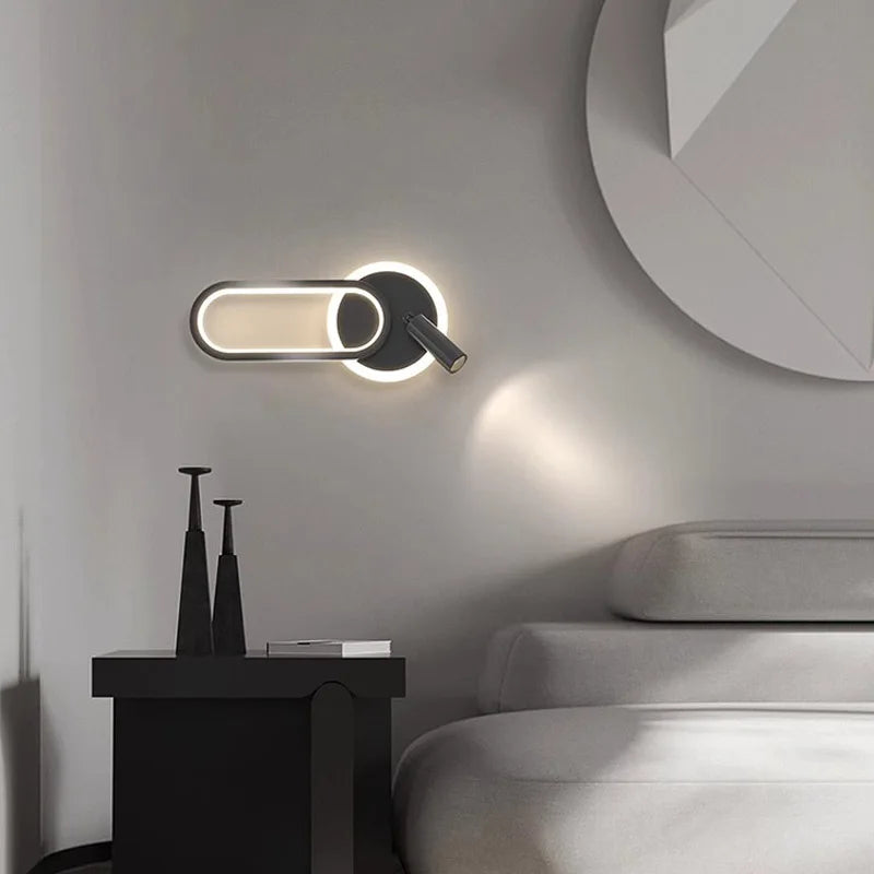 Afralia™ Modern Square LED Wall Lamp for Stylish Home Decor Lighting