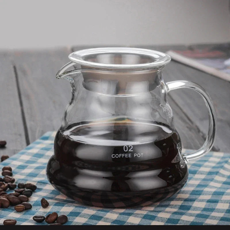 Afralia™ Glass Coffee Pot Lid Cloud-Shaped Teapot Cover for Coffee Utensils