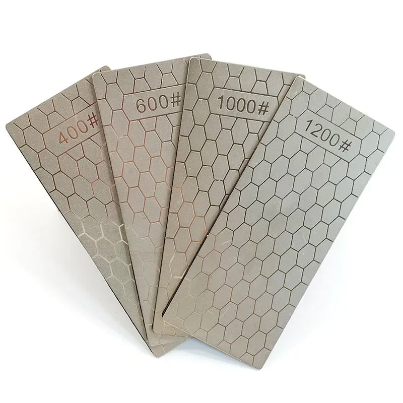 Afralia™ Diamond Knife Sharpener Set: Professional Whetstone & Sharpening Stone Bars