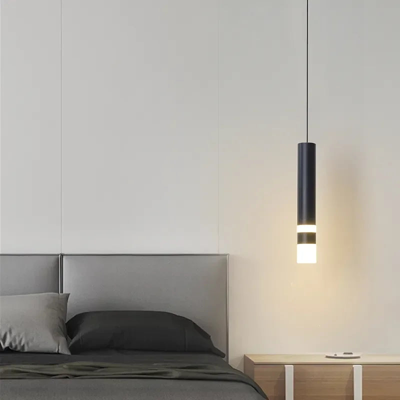 Afralia™ Geometric LED Pendant Lights for Living Room Bedroom Kitchen, Modern Hanging Lamps for Decor