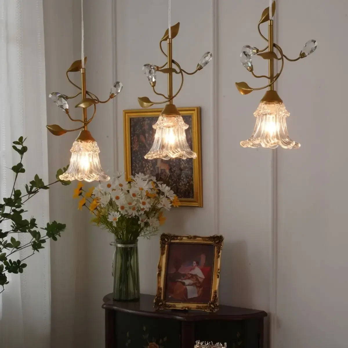 Afralia™ Luxure Crystal LED Chandelier for Modern Living Room and Bedroom