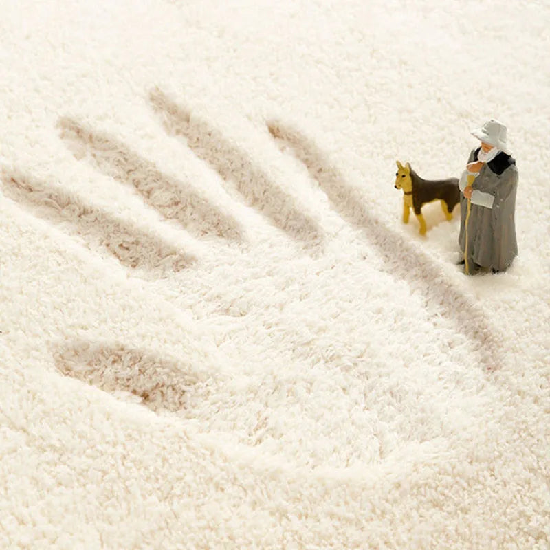 Afralia™ Cozy Lamb's Wool Chair Cushion for Autumn Winter Comfort