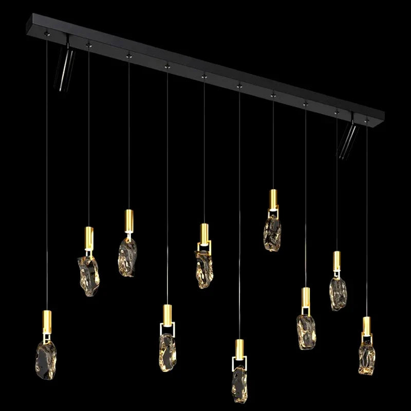 Afralia™ Modern Pendant Chandeliers LED Ceiling Lamp for Dining and Living Room