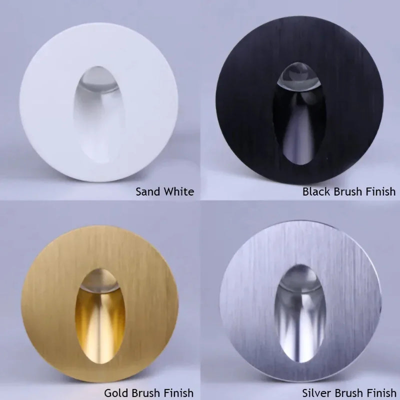 Afralia™ Round Wall Sconce Night Light for Stair Step Corridor Indoor Lighting