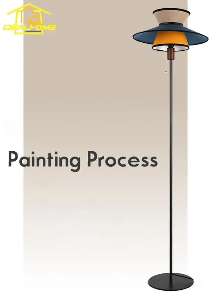 Afralia™ French Design Vertical Floor Lamp for Cozy Living Spaces