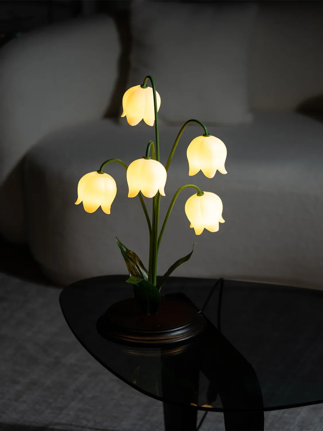 Afralia™ LED Flower Table Lamp - Decorative Desk Light for Bedroom, Living Room, Study