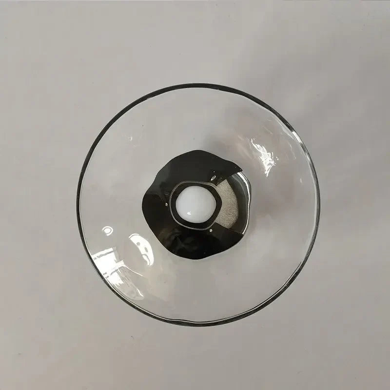 Afralia™ LED Glass Wall Sconce for Living Room Background Lighting