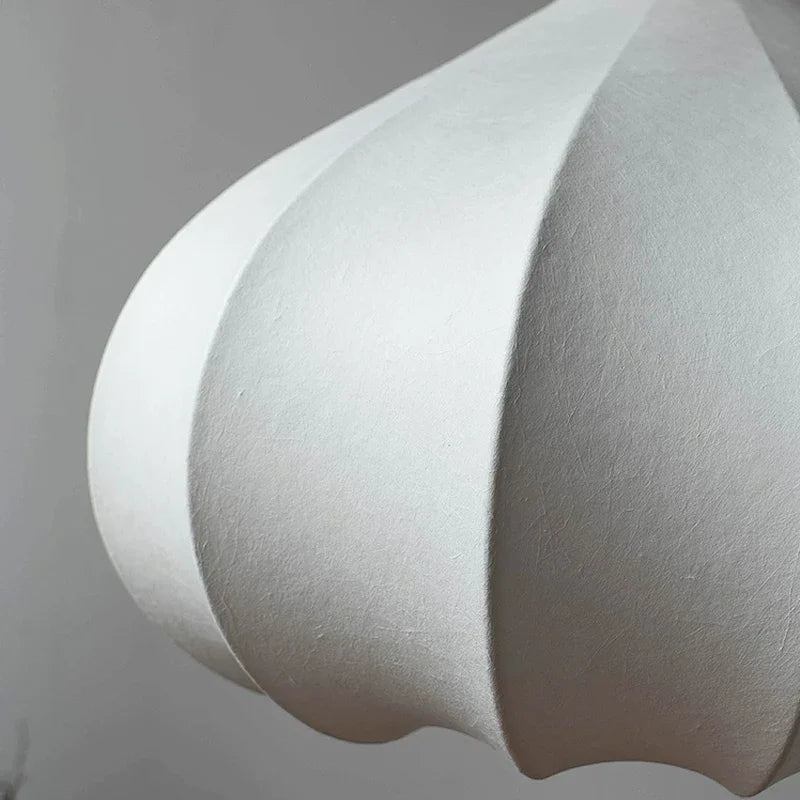 Afralia™ Silk LED Chandelier: Minimalist Nordic Design for Elegant Home Decor