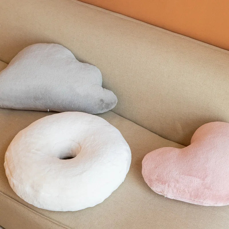 Afralia™ Soft Cloud Pillow for Kids - Cute Plush Bed Decorative Cushion