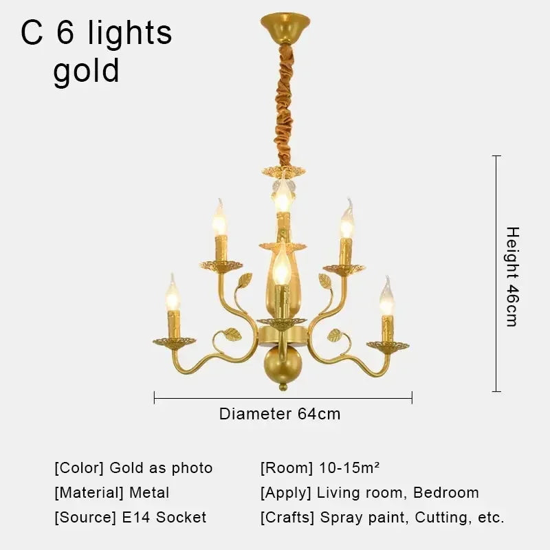 Afralia™ Retro Fabric Chandelier Ceiling Pendant Light for Living Room Kitchen Bedroom Dining