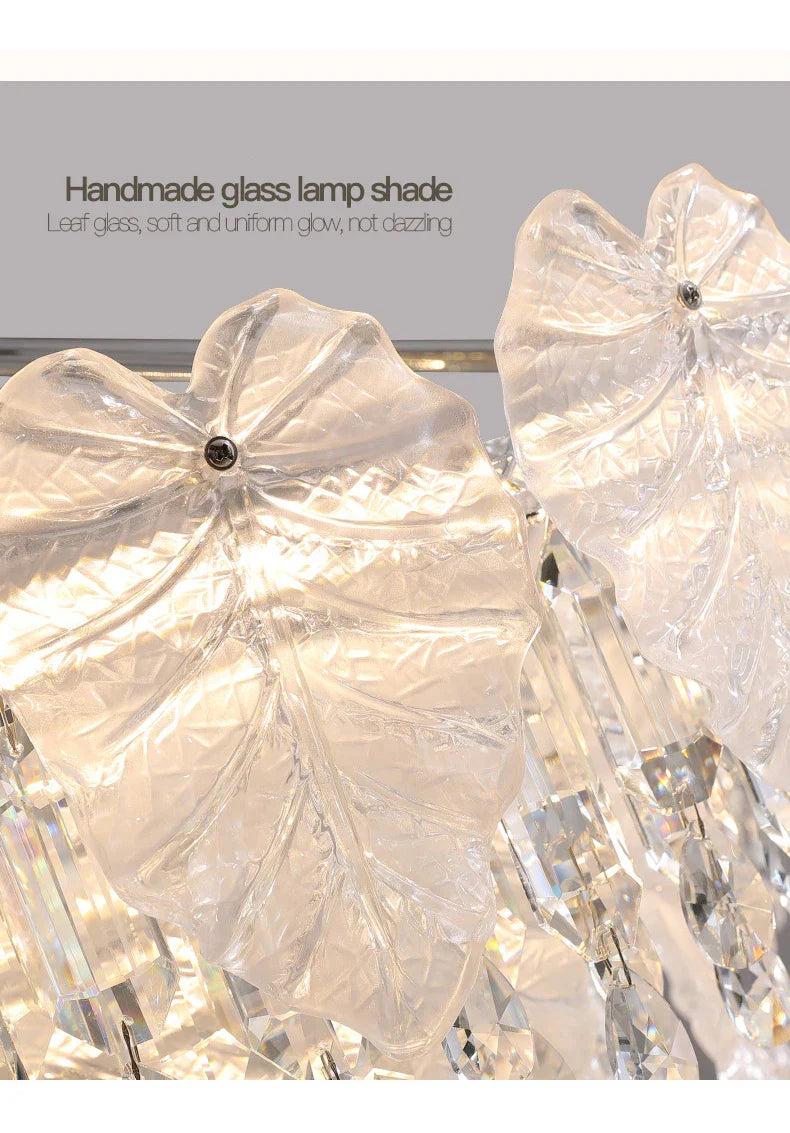 Afralia™ Crystal LED Ceiling Light: Luxe European Design for Living Room & Bedroom