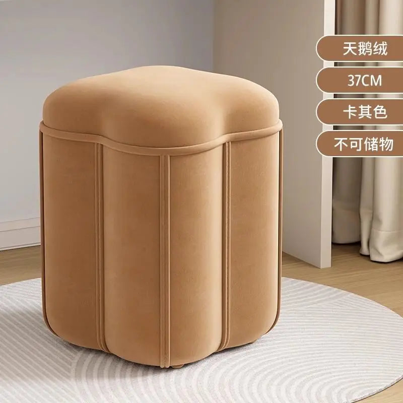 Afralia™ Sensory Storage Clover Makeup Stool
