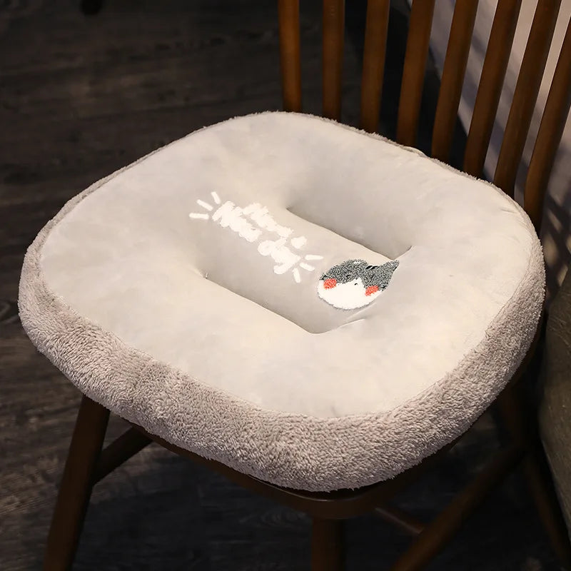 Afralia™ Cat Shark Cushion: Comfy Seat Pad for Home, Office, or Kids Room