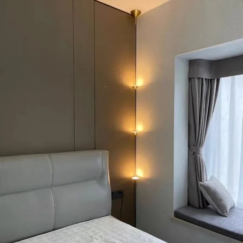 Afralia™ Nordic Marble Floor Lamp Adjustable Metal LED Light