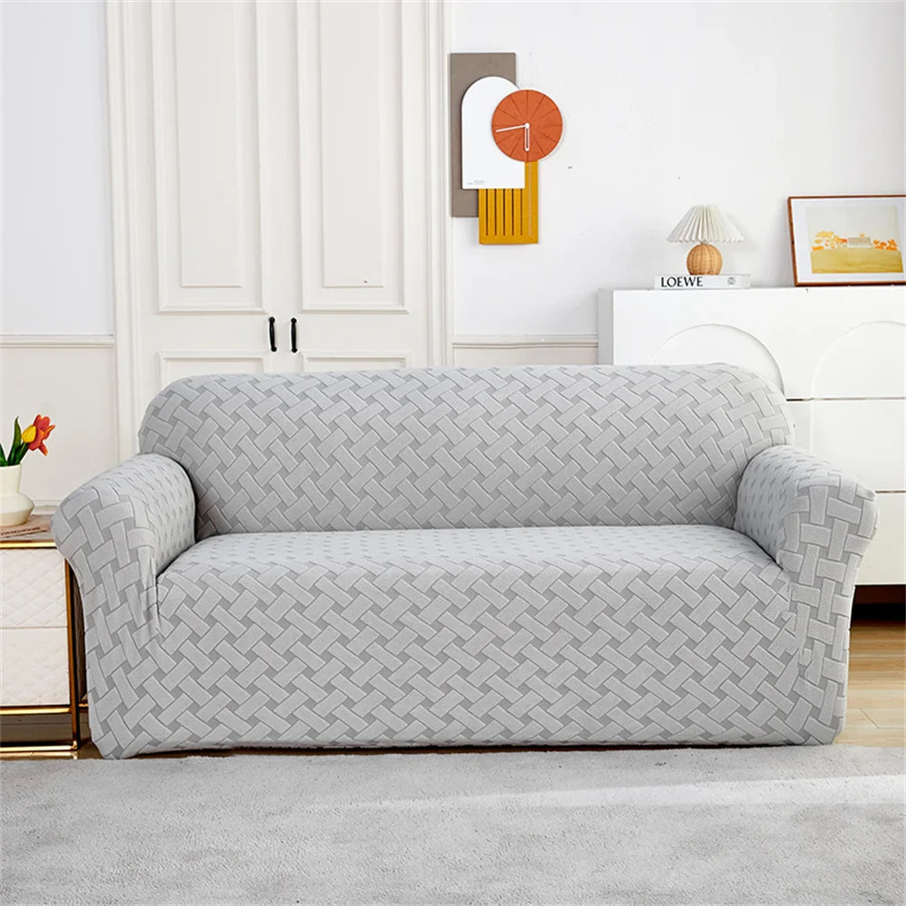 Afralia™ Thick Velvet Sofa Cover: 1/2/3/4 Seats Stretch Slipcover Protector