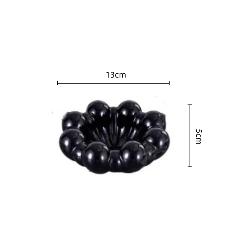Afralia™ Ceramic Fruit Plate Flower Tray Home Decoration Storage Container