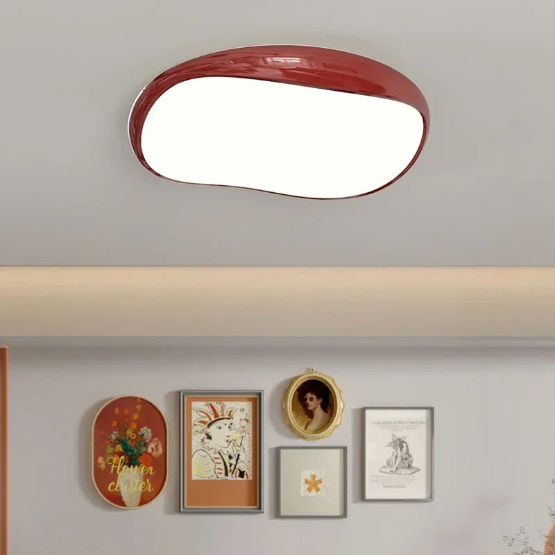 Afralia™ Round LED Ceiling Light: Full Spectrum Eye Protection for Home Decor & Study