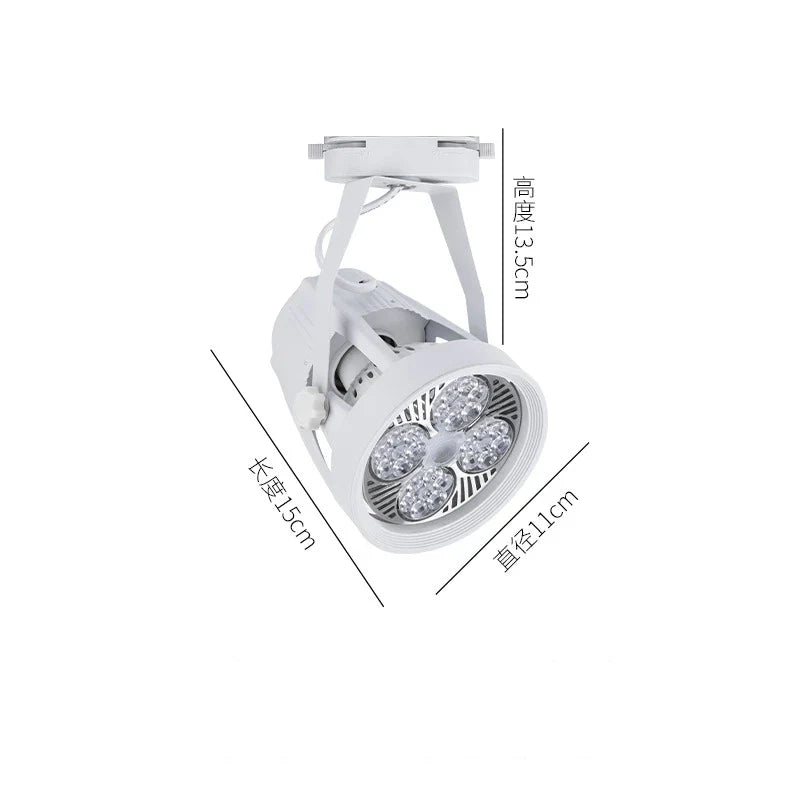 Afralia™ 35W LED Track Ceiling Spot Light for Indoor Lighting and Retail Display