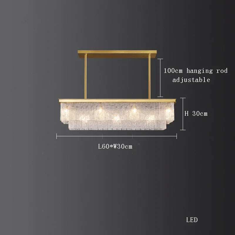 Afralia™ Modern Crystal Chandelier Pendant Light for Dining & Living Room Decor